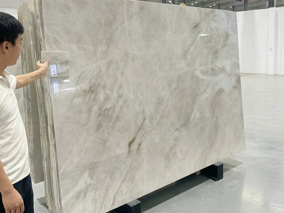 Polished Taj Mahal Quartzite Slabs Factory